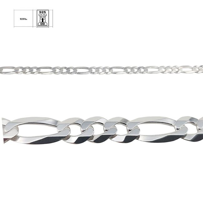 Bratara argint barbati Byron 21 cm