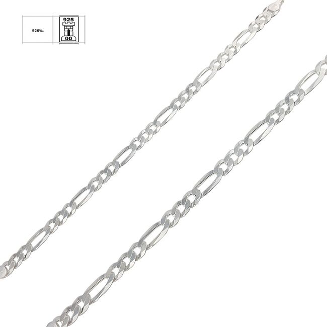 Bratara argint barbati Byron 21 cm