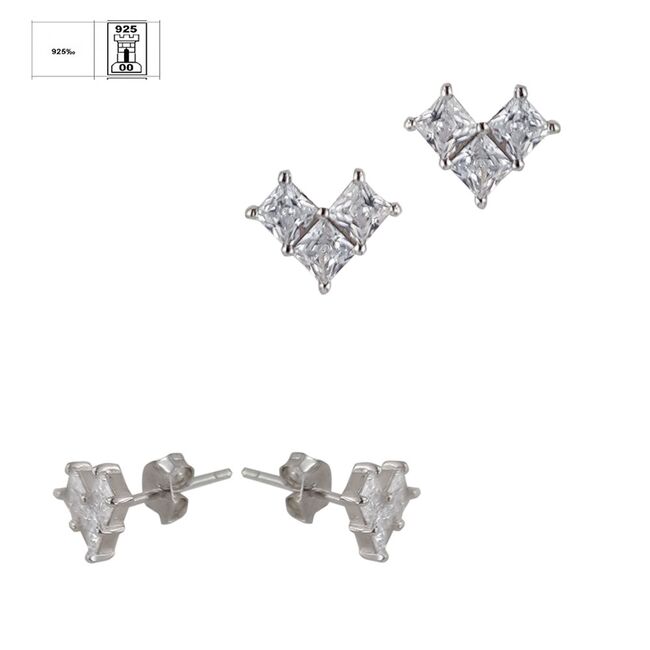 Cercei argint mici Kali