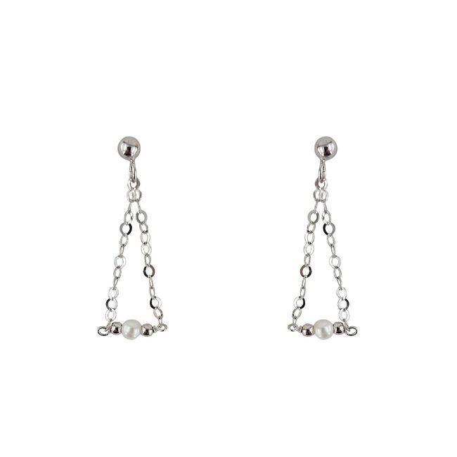 Cercei lungi argint Kiera