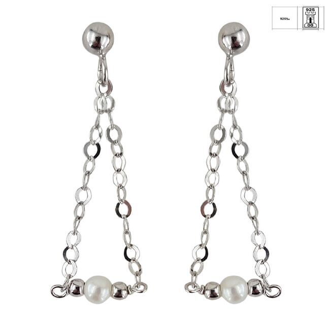 Cercei lungi argint Kiera