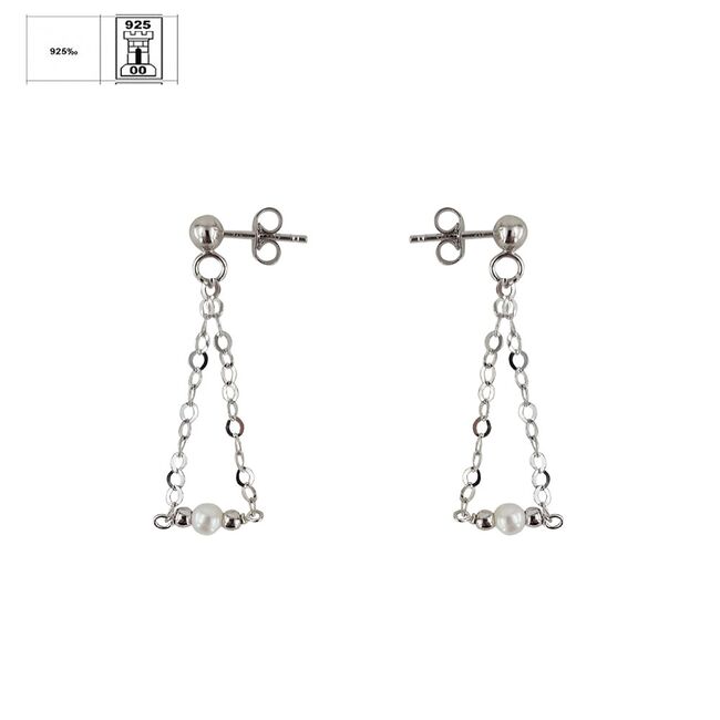 Cercei lungi argint Kiera