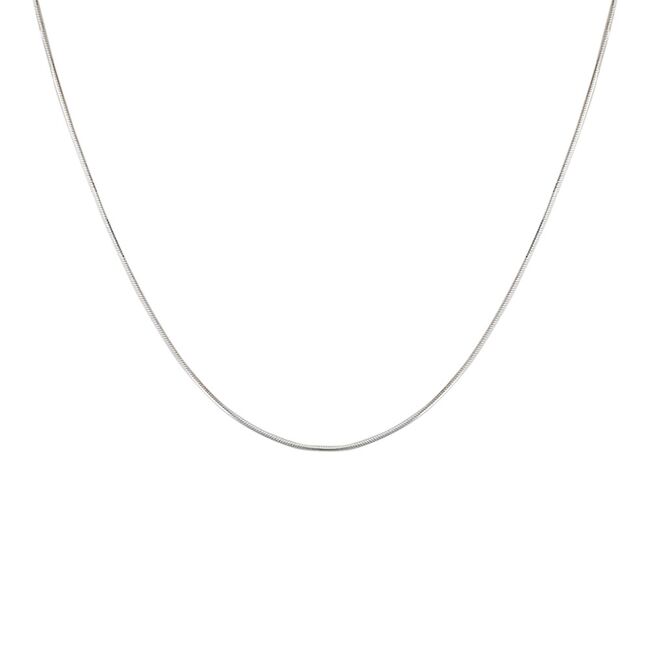 Lant argint simplu 50 cm Lia