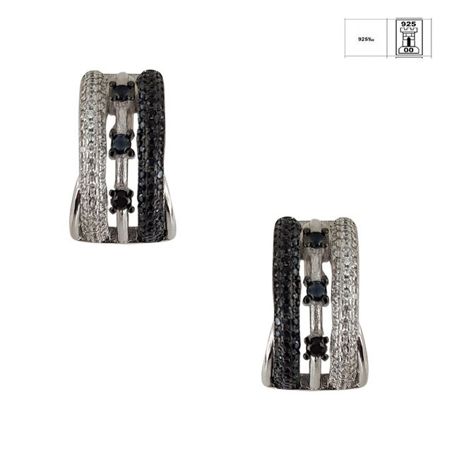 Cercei argint eleganti Thia