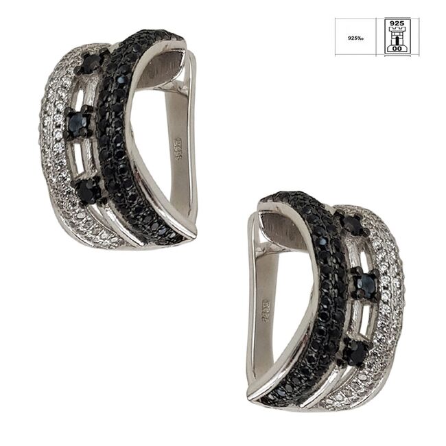 Cercei argint eleganti Thia