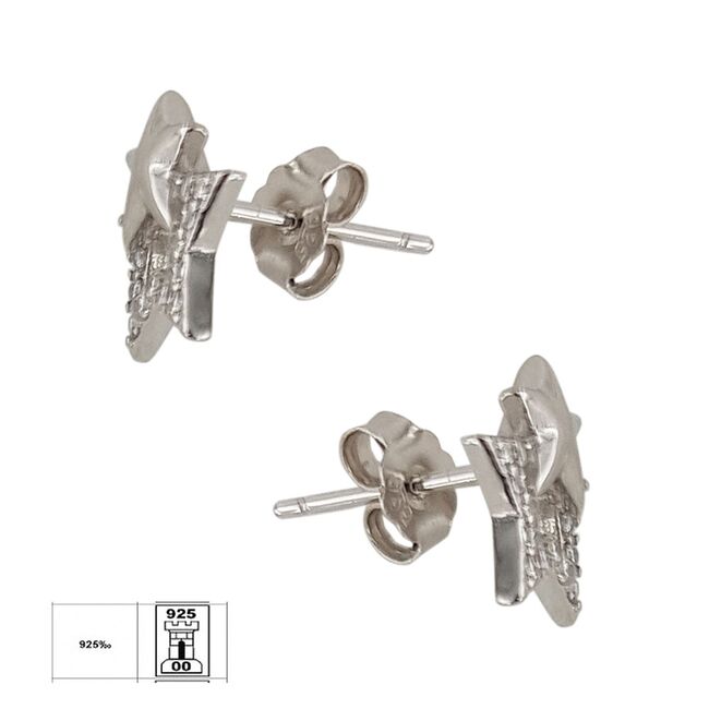 Cercei argint stelute Altair