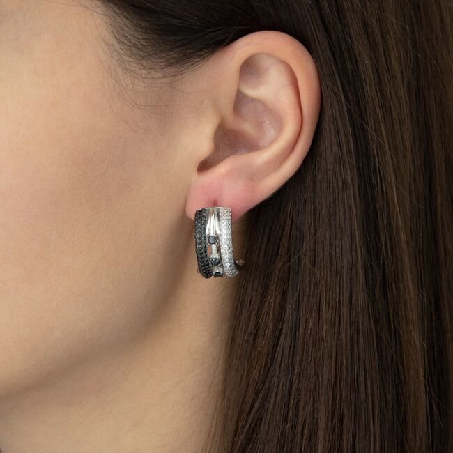 Cercei argint eleganti Thia