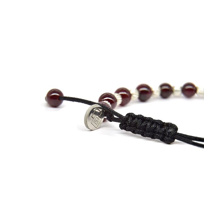 Bratara argint 925 Thia snur Granate