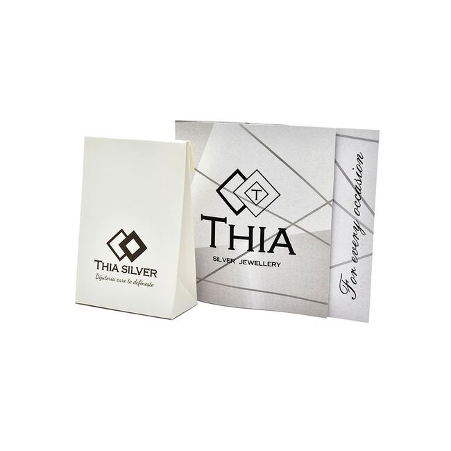 Bratara argint snur labradorit Thia