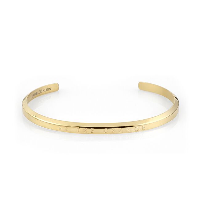 Bratara aurie, Daniel Klein, pentru dama, din otel inoxidabil, DKJ.3.1025-2