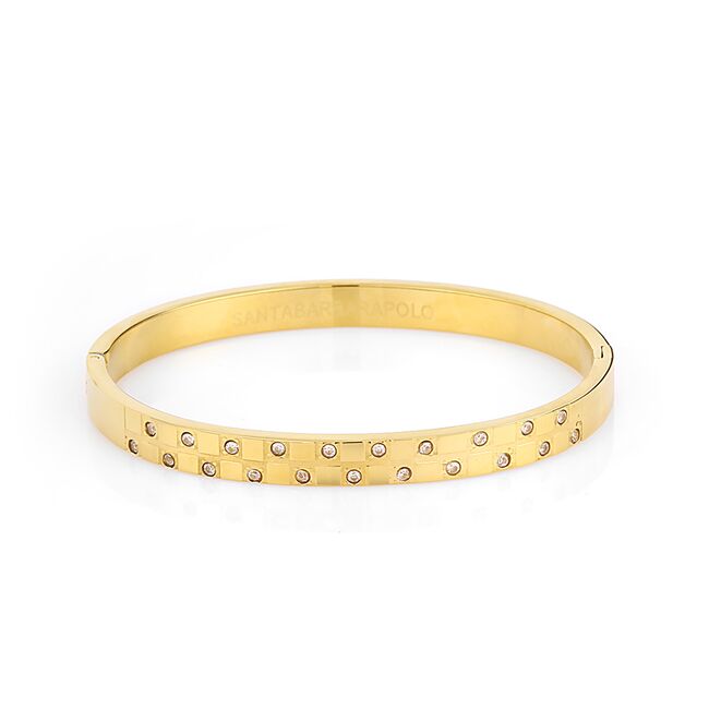 Bratara aurie, Santa Barbara Polo, pentru dama, din otel inoxidabil, SBJ.3.1114-2