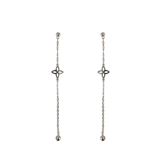 Cercei lungi argint Thia