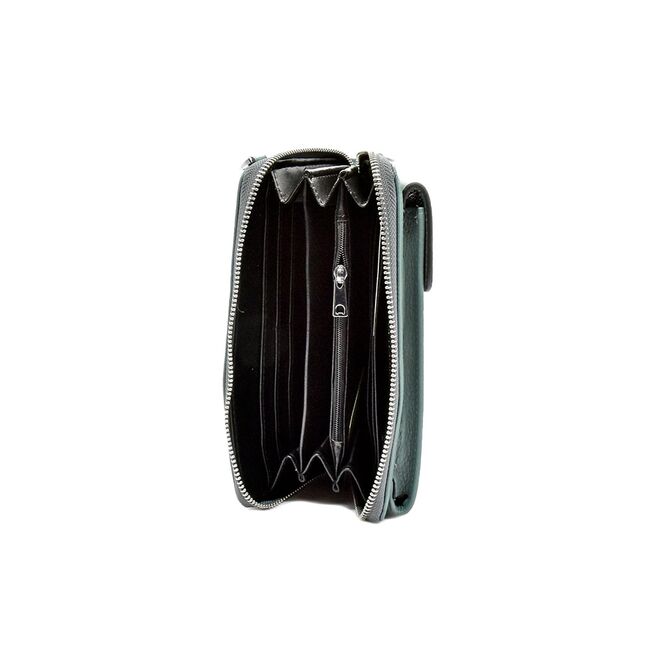 Portofel Din Piele Naturala Azuriu