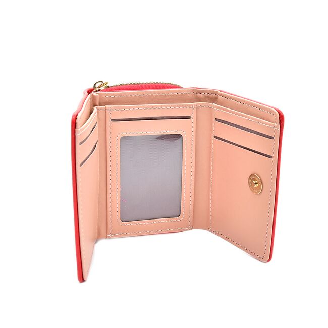 Portofel Lucy Din Piele Ecologica Rosu