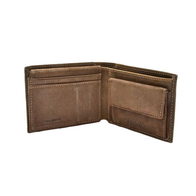 Portofel Polo Din Piele Naturala Cafeniu