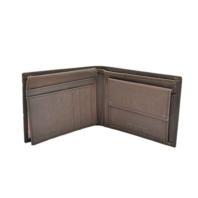 Portofel Polo Din Piele Naturala Cafeniu