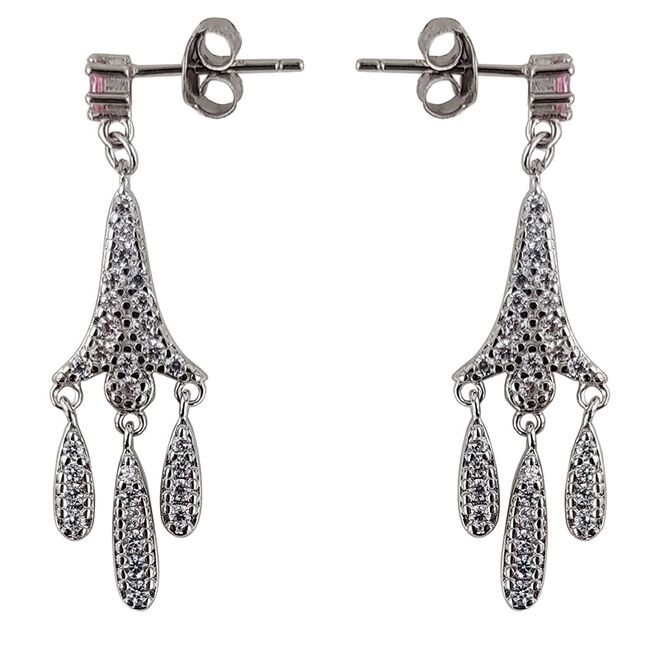 Cercei argint eleganti Thia