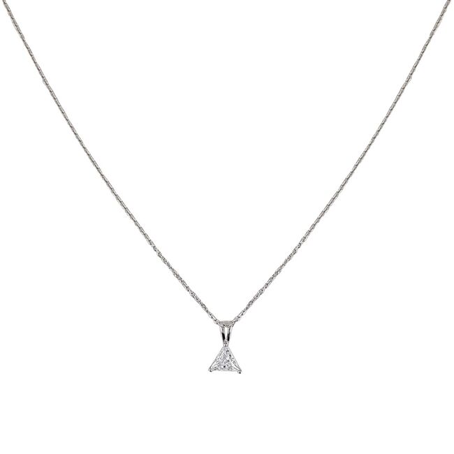 Lant argint elegant triunghi Thia