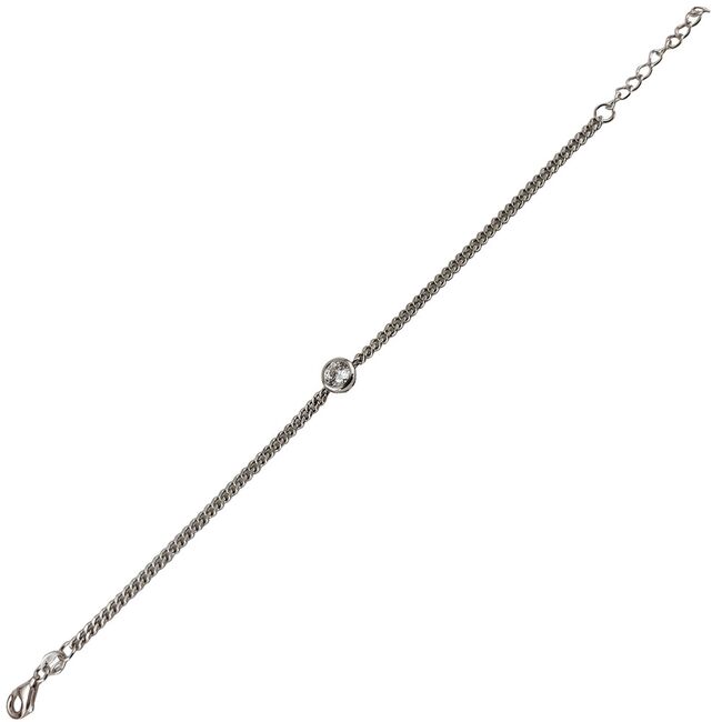 Bratara argint solitaire Thia