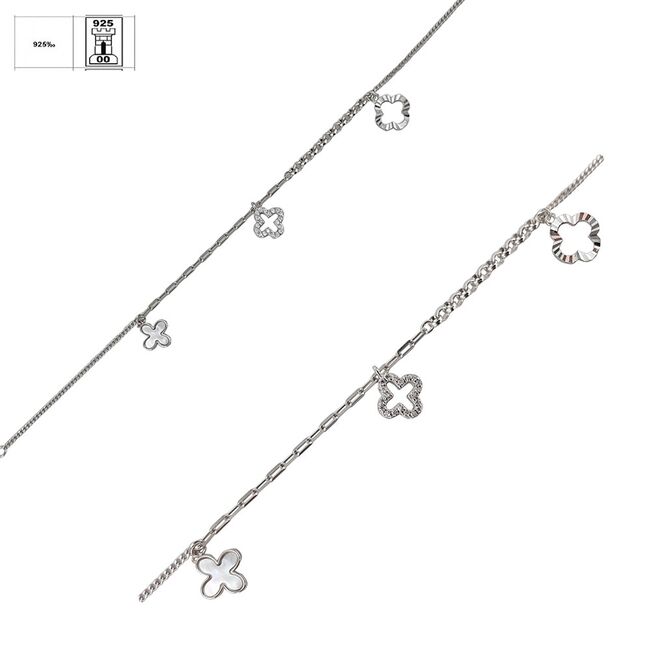 Bratara argint delicata sidef Thia