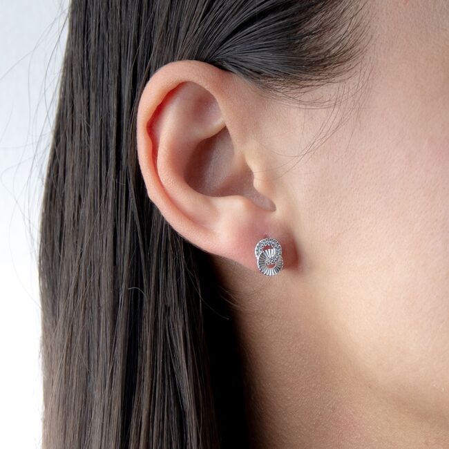 Cercei argint cercuri cu zirconiu