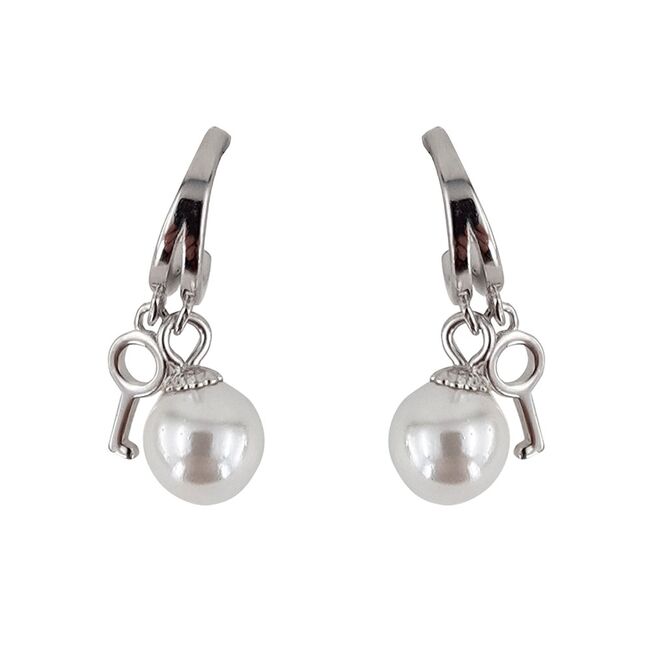 Cercei argint cheita cu perle