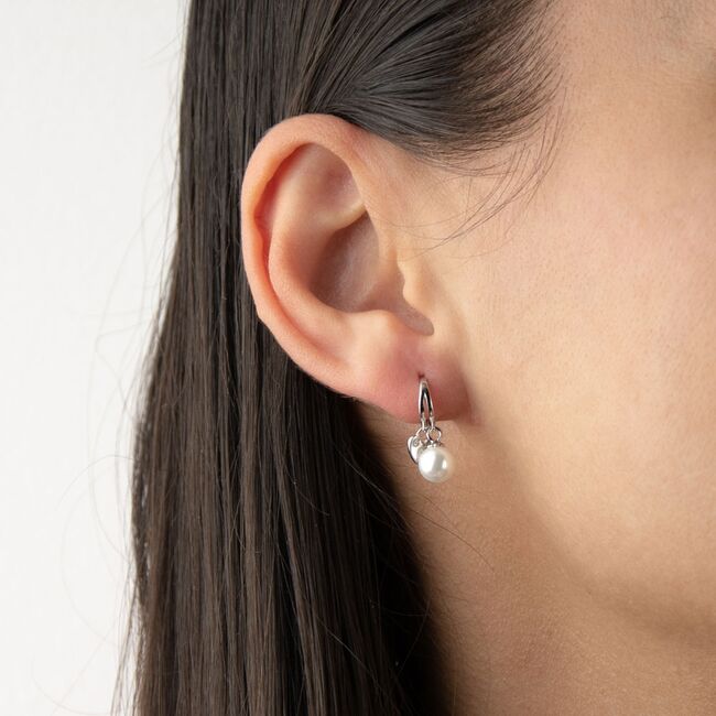 Cercei argint cheita cu perle