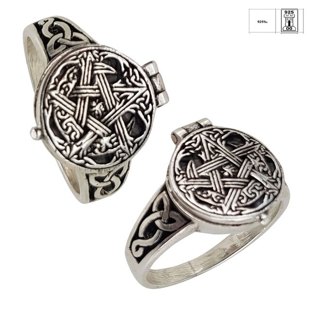 Inel argint barbati compartiment Astral marimea 61