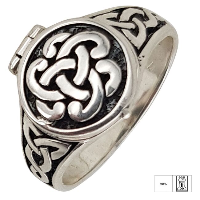 Inel argint barbati compartiment Bold marimea 63