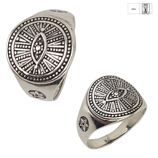 Inel argint barbati tip ghiul Zephyr marimea 62