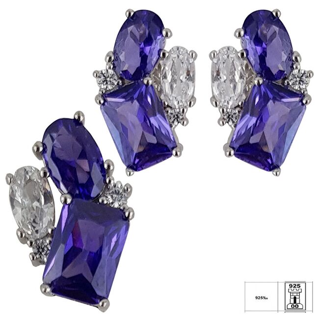 Set argint zirconiu mov Thia