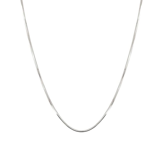 Lant argint simplu 45 cm Astasia