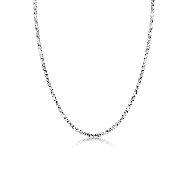 Lant argintiu, Daniel Klein, pentru barbati, din otel inoxidabil, DKJ.4.3010-1