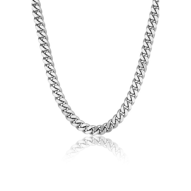 Lant argintiu, Freelook, pentru dama, din otel inoxidabil, FRJ.3.6042-1