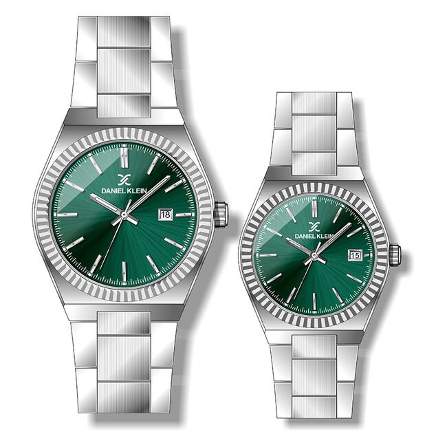 Set ceasuri pentru dama si barbati, Daniel Klein Pair, DK.1.13693.3