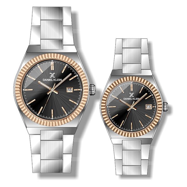 Set ceasuri pentru dama si barbati, Daniel Klein Pair, DK.1.13693.5