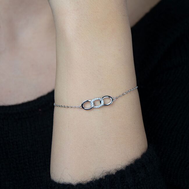 Bratara argint trei zale Thia