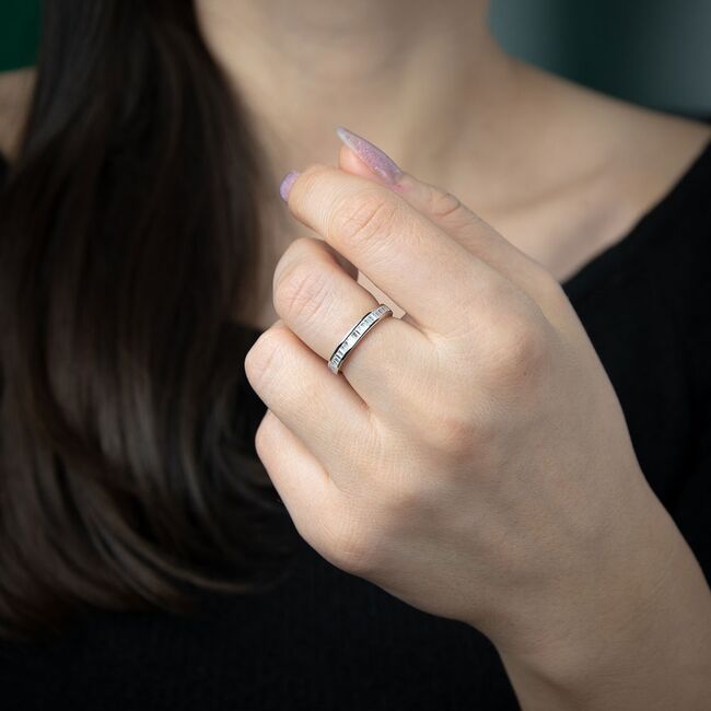 Inel argint tip verigheta Thia marimea 57