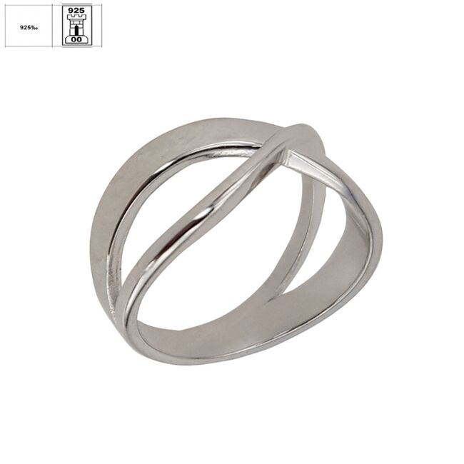 Inel argint infinit Yva marimea 52