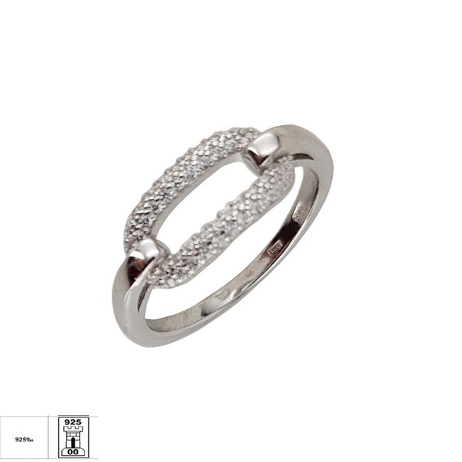 Inel argint elegant Thia marimea 58