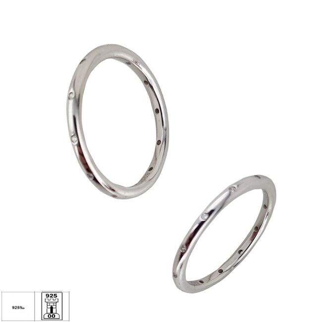 Inel argint tip verigheta Thia marimea 55