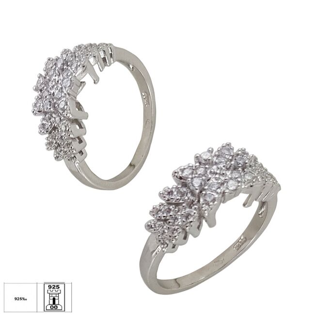 Inel argint deosebit Thia marime 53