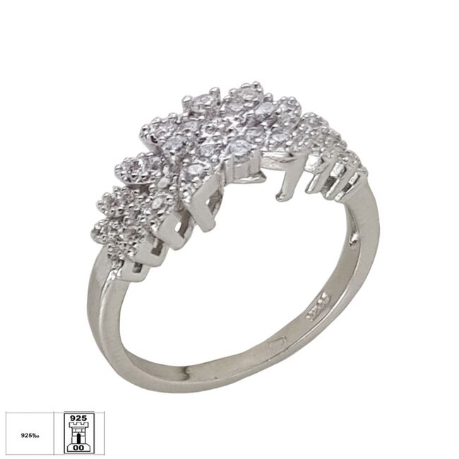 Inel argint deosebit Thia marime 57