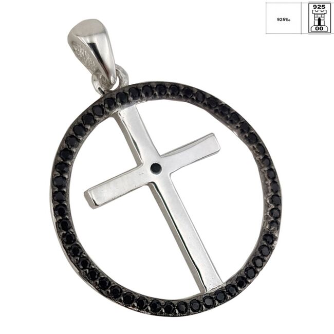 Pandantiv argint cruciulita Fari