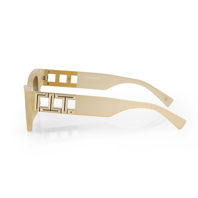 Ochelari de soare maro, pentru dama, Daniel Klein Sunglasses, DK4310-2