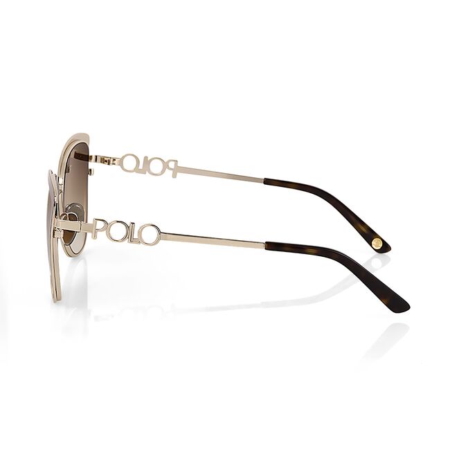 Ochelari de soare maro, pentru dama, Santa Barbara Polo Sunglasses, SB1108-2