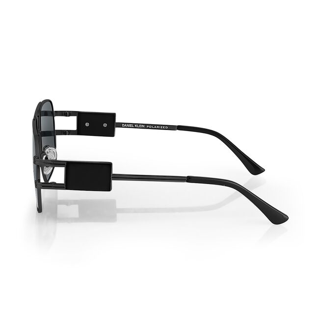 Ochelari de soare negri, pentru barbati, Daniel Klein Sunglasses, DK3268-3