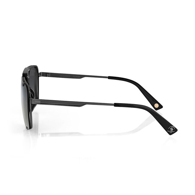 Ochelari de soare negri, pentru barbati, Santa Barbara Polo Sunglasses, SB1128-1