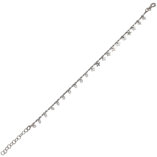 Bratara argint stelute si zirconii Balance