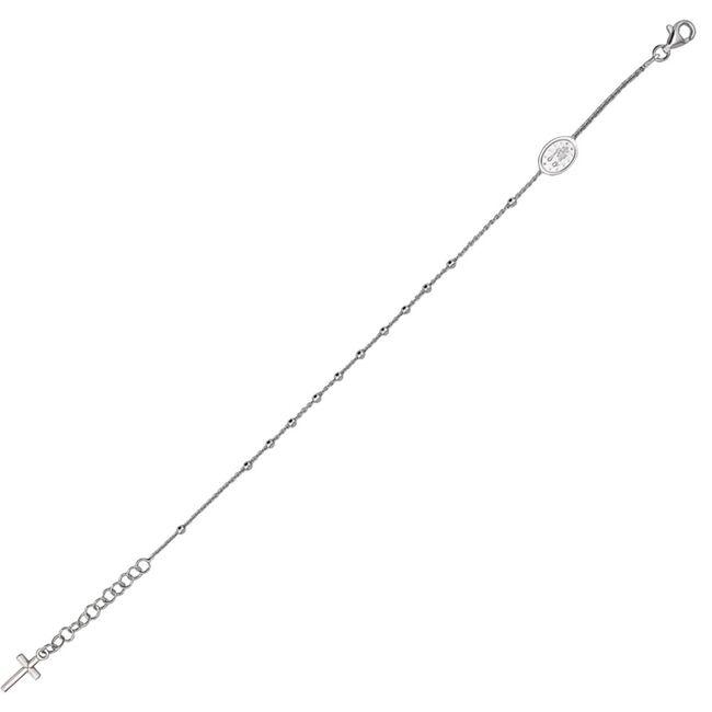 Bratara argint cruciulita Kare